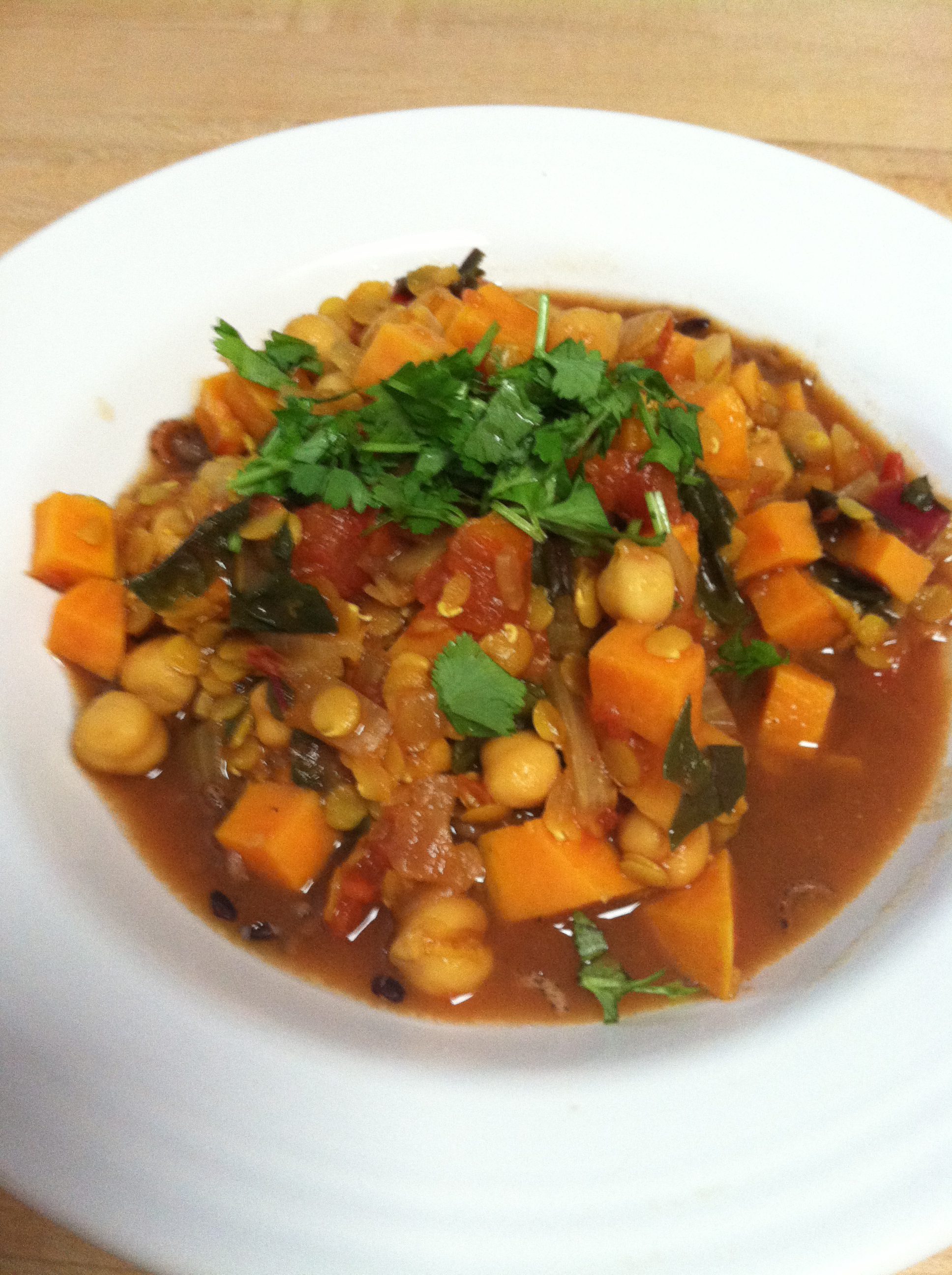 Middle Eastern Chickpea Stew – Eat and Live Healthfully